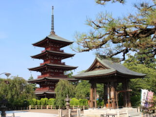 Saishoin Temple Five-Storied Pagoda