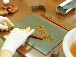 津軽塗箸or盛皿製作体験